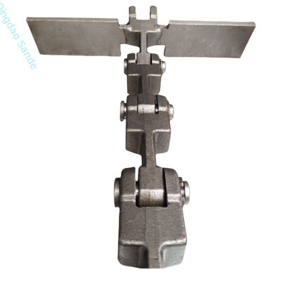 Industrial Conveyor Chain Forged High Tensile Force Embedded Scraper Chain
