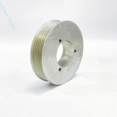 Precision Forged Aluminum V-Groove Pulley – Custom CNC Broaching & Multi-Rib Design